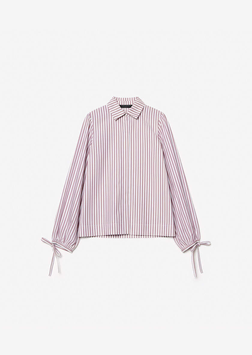 Calyette Shirt pink striped poplin Rosewood TARA JARMON US