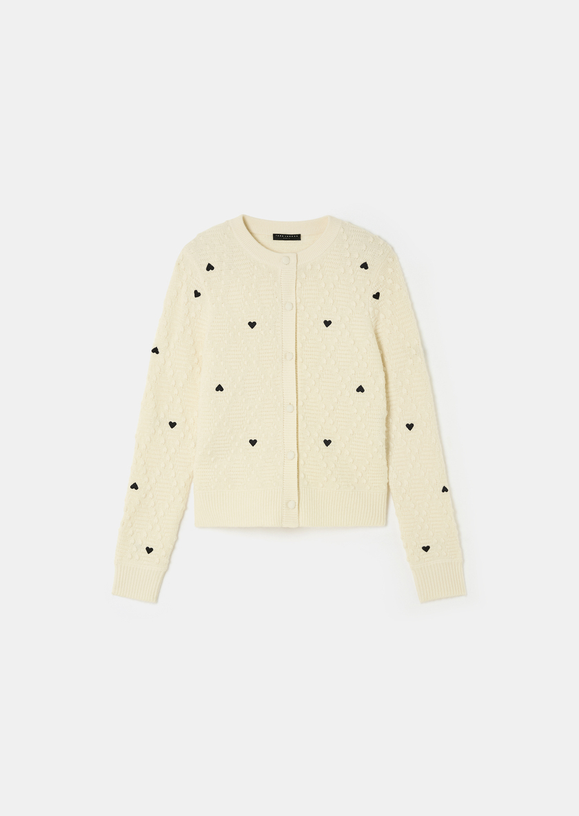 Guy Vest ecru wool with a cashmere feel Off-white TARA JARMON US
