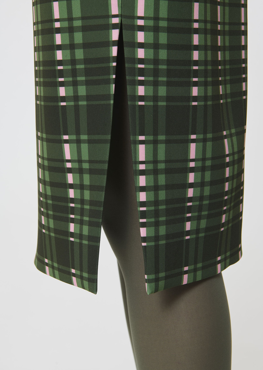 Jaden skirt green with a tartan check Cactus TARA JARMON US