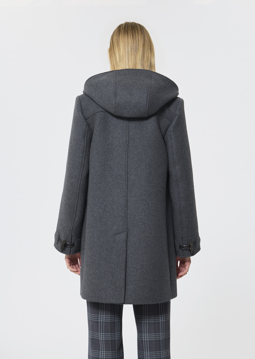 Manoelli Coat grey woolen cloth Grey TARA JARMON US