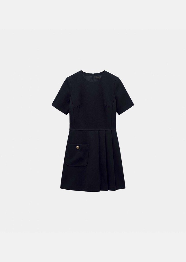 Rosella dress black crepe Black TARA JARMON US
