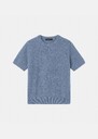 Polla sweater sky blue alpaca wool Blush, Horizon, Night TARA JARMON US