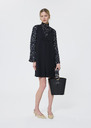 Raphaelle Dress midnight blue wool Night TARA JARMON US