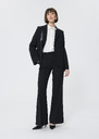 Patrice trousers black cold wool Black TARA JARMON US
