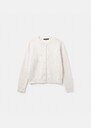 Gilma vest ecru alpaca wool Black, Blush, Green, Horizon, Night, Off-white TARA JARMON US