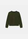 Gilma vest green alpaca wool Black, Blush, Green, Horizon, Night, Off-white TARA JARMON US