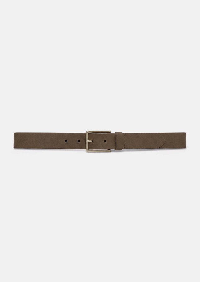 Louise Belt beige smooth leather Miel TARA JARMON US