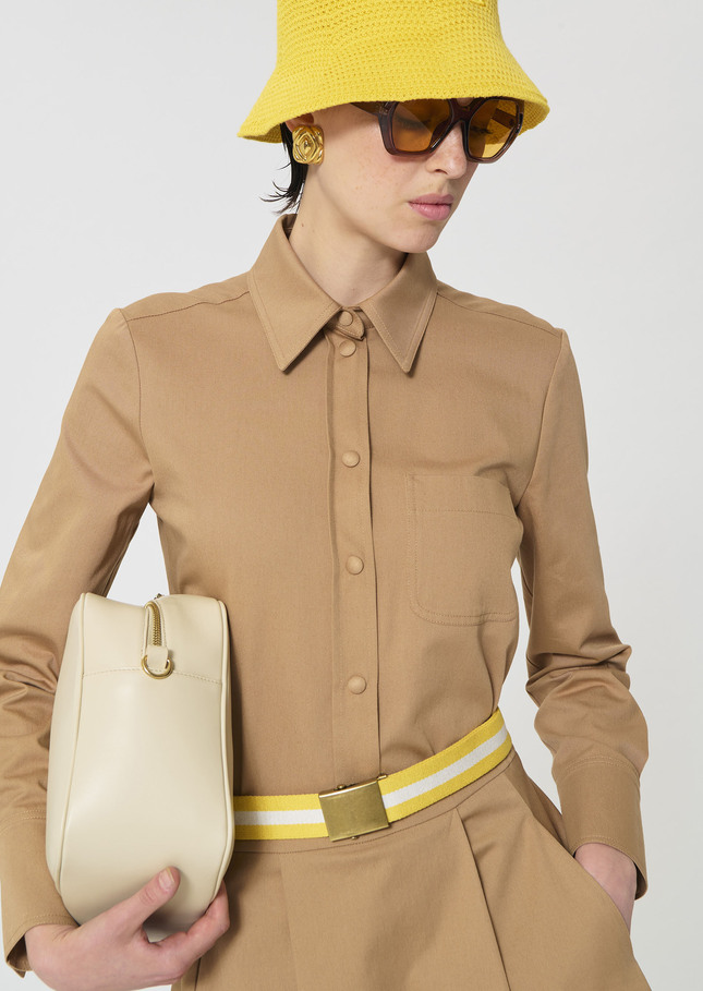 Lucas Belt yellow with stripes Mimosa TARA JARMON US