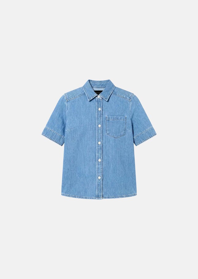 Cruz Shirt blue denim Denim TARA JARMON US