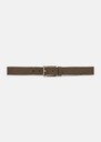Louise Belt beige smooth leather Miel TARA JARMON US