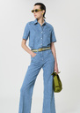 Cruz Shirt blue denim Denim TARA JARMON US