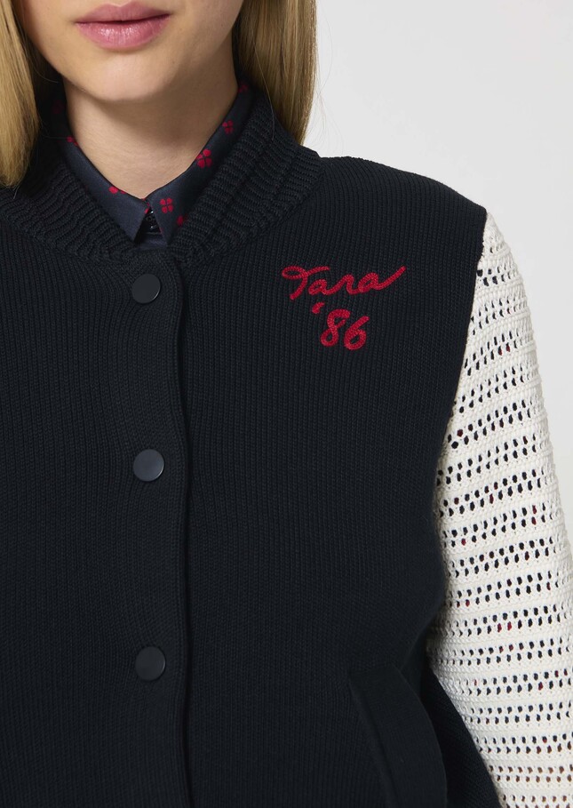 Gabb Vest midnight blue cotton Night TARA JARMON US