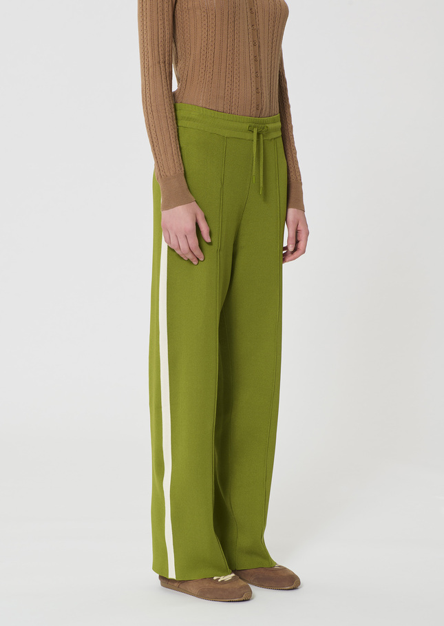 Parker Pants green technical mesh Pomme TARA JARMON US