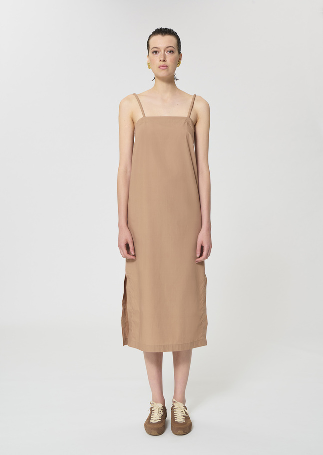 Rosabella dress beige poplin Miel TARA JARMON US