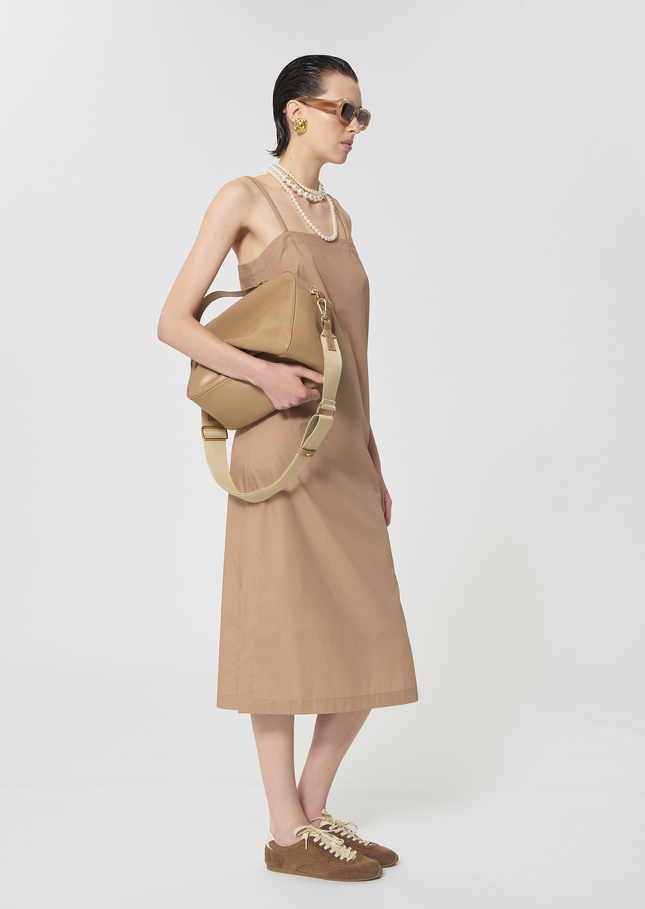 Rosabella dress beige poplin Miel TARA JARMON US