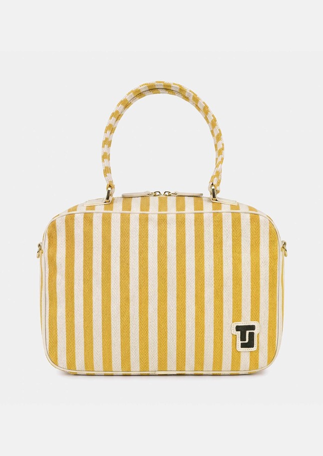 Solal bag yellow with stripes Mimosa TARA JARMON US