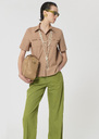Charly Shirt beige poplin Miel TARA JARMON US