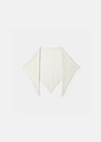 Elsa shawl ecru in extra fine mohair Off-white TARA JARMON US