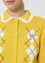 Giulian vest yellow cotton Mimosa TARA JARMON US