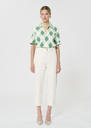 Jules Jeans white lightweight denim White TARA JARMON US