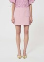 Jadis Skirt pale pink double canvas Blush TARA JARMON US