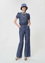 Premier Trousers light blue denim Denim TARA JARMON US