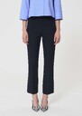 Paulin Trousers midnight blue double canvas Night TARA JARMON US