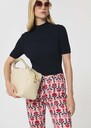Perla Sweater midnight blue ribbed knit Night TARA JARMON US