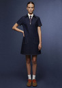Rubina Dress raw denim Brut TARA JARMON US