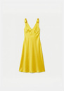 Romance Dress yellow satin Mimosa TARA JARMON US