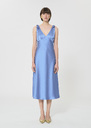 Romance Dress sky blue satin Horizon TARA JARMON US