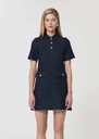 Roanne dress raw denim Brut TARA JARMON US
