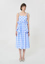 Renée Dress sky blue gingham Horizon TARA JARMON US