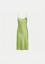 Reane dress green satin Anis TARA JARMON US