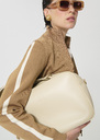 Solal bag ecru smooth leather Craie TARA JARMON US