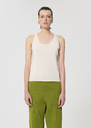 Tabatha Tank Top ecru cotton Off-white TARA JARMON US