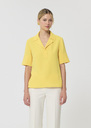 Top Tony yellow in fluid crepe Mimosa TARA JARMON US