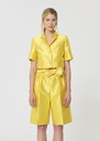 Violette Jacket yellow duchess satin Mimosa TARA JARMON US