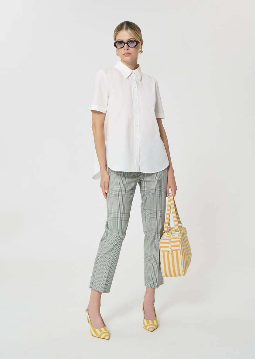 Clara shirt white poplin White TARA JARMON US