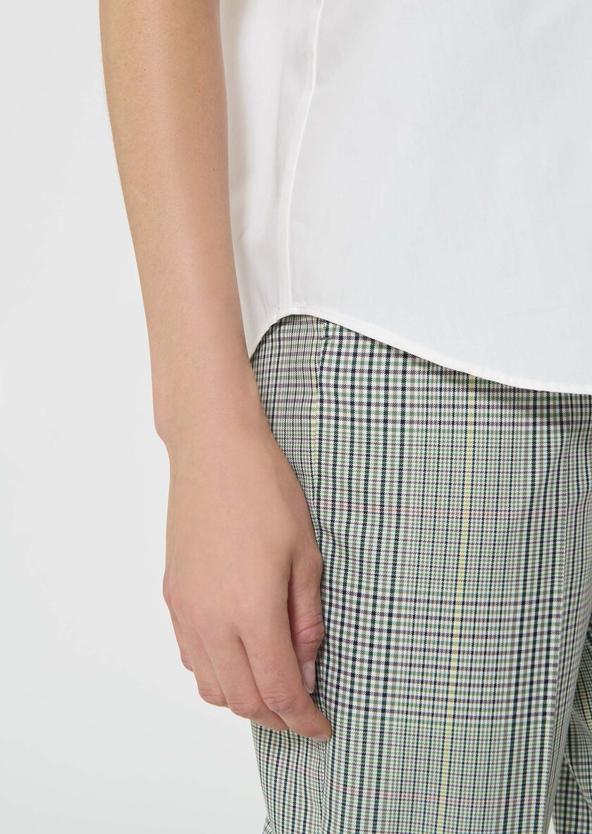 Clara shirt white poplin White TARA JARMON US