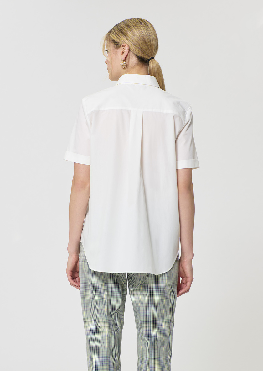 Clara shirt white poplin White TARA JARMON US