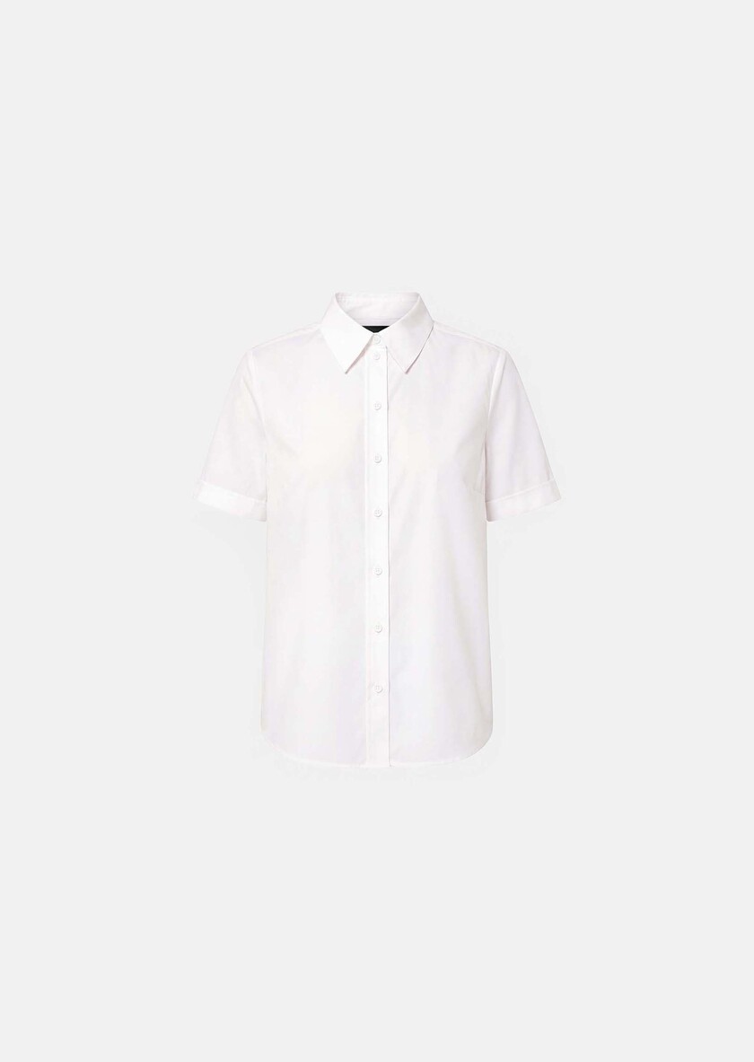 Clara shirt white poplin White TARA JARMON US