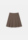 Jeanne skirt taupe-beige Taupe color TARA JARMON US