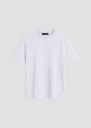Tarapearl T-shirt white cotton embroidered with beads White TARA JARMON US