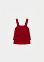 Top Tanina red in fluid crepe Cerise TARA JARMON US