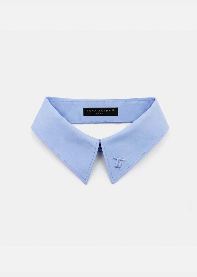 Antoine detachable collar sky blue Blue TARA JARMON US