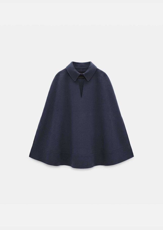 Maddie Coat blue shirt collar Denim TARA JARMON US