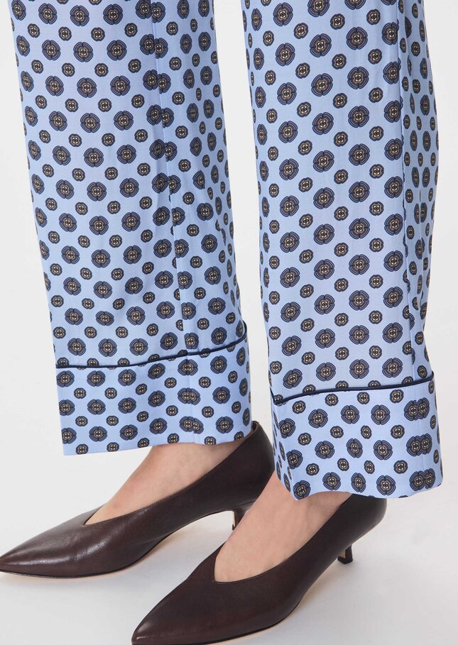 Pierre's Pants printed right light blue cloud Cloud TARA JARMON US