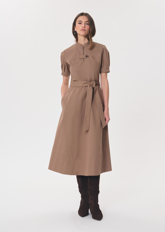 Rick's Robe caramel midday belted Caramel TARA JARMON US