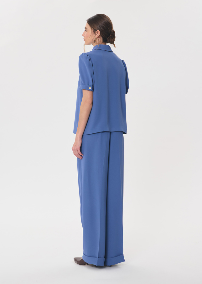 Top Thimotée drop-neck denim Denim TARA JARMON US